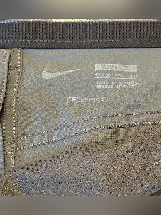 Nike Other - Nike Dri-FIT Slim Fit Pants Men’s 42x30 Charcoal Gray Stretch Golf